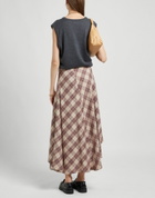 Maje Womens Midi skirt in Beige