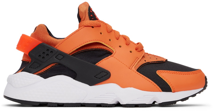 Photo: Nike Orange Air Huarache Sneakers