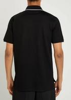 Givenchy Piqué Cotton Polo Shirt Black