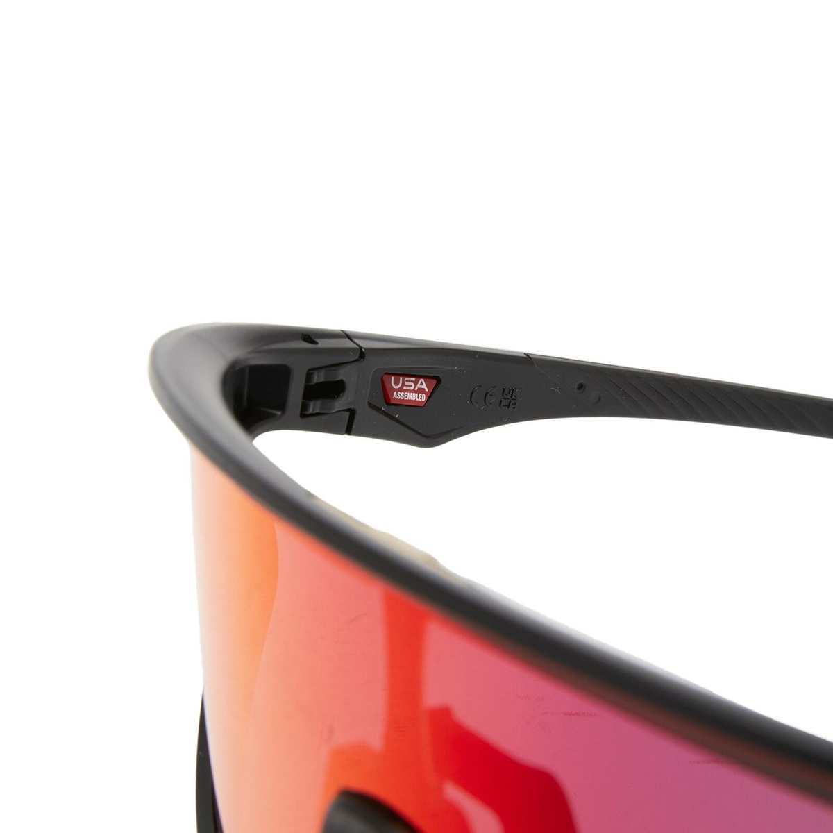 Oakley RSLV Sunglasses in Matte Black/Prizm Road 