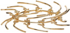 Mugler Gold Small Spike Bracelet