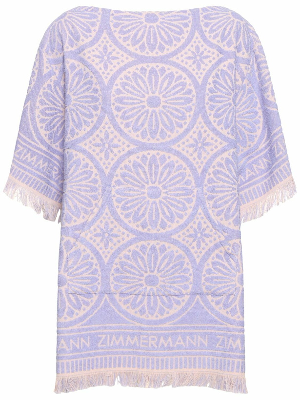 Photo: ZIMMERMANN Halliday Linen Printed Mini Dress