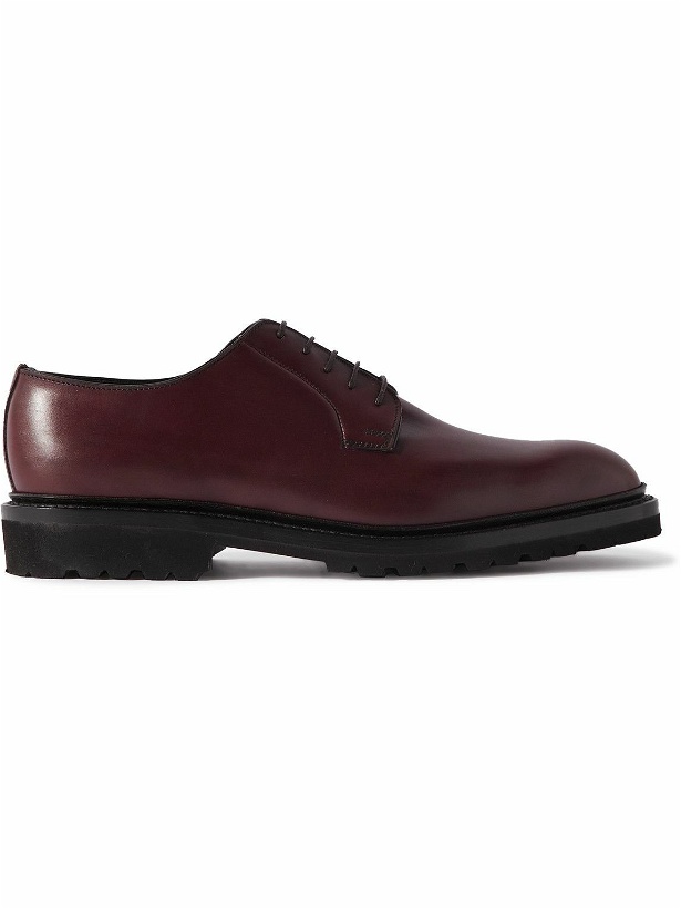 Photo: George Cleverley - Archie Leather Derby Shoes - Burgundy