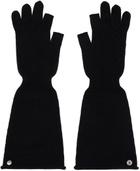 Rick Owens Black Porterville Sphinx Gloves