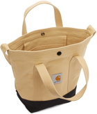 Carhartt Work In Progress Beige Small Canvas Tote