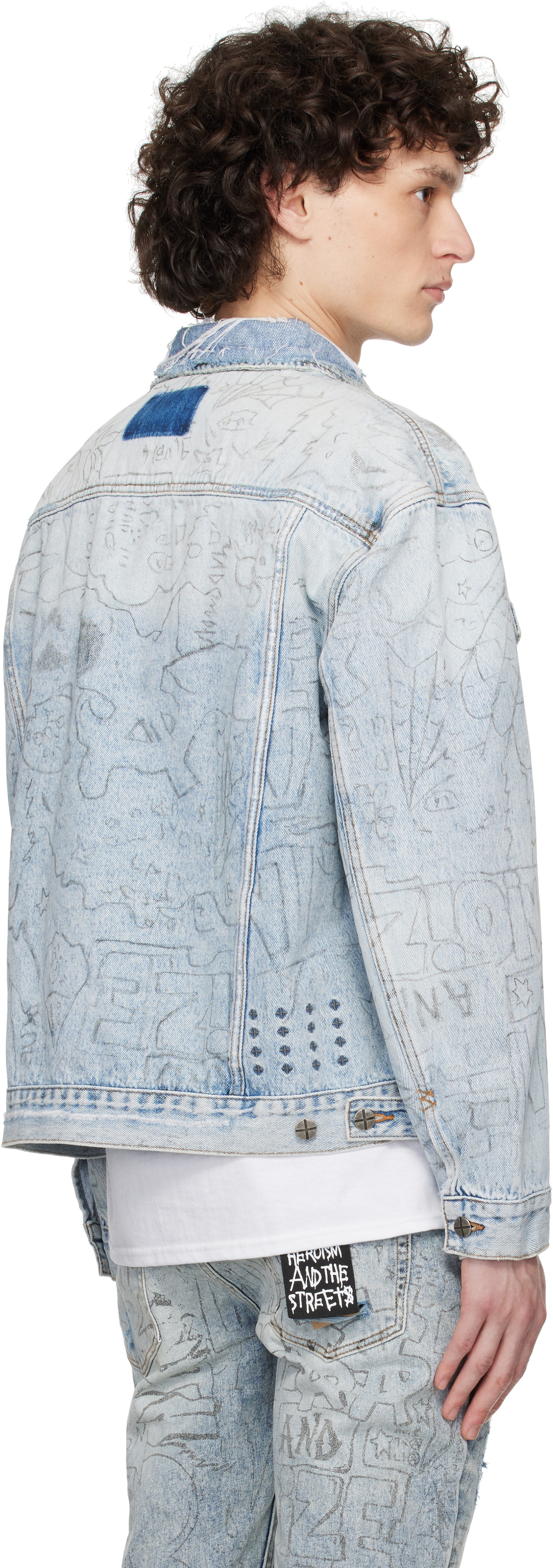 Ksubi Blue Oh G Denim Jacket
