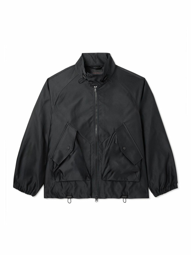 Photo: Simone Rocha - Duchess Satin Harrington Jacket - Black