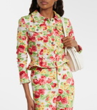Acne Studios Ojalva floral denim jacket