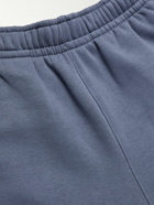 Nike - NSW Straight-Leg Logo-Print Cotton-Blend Jersey Shorts - Blue