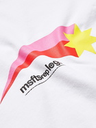 MSFTSrep - Logo-Print Cotton-Jersey T-Shirt - White