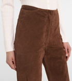 Toteme - Suede Bermuda shorts