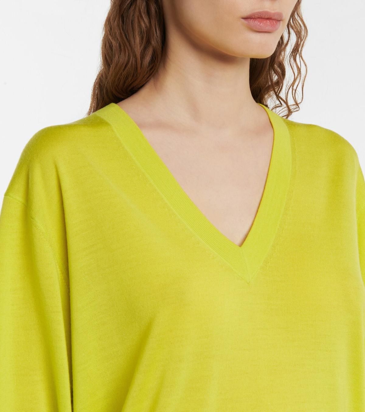 Dries Van Noten Beige Sweater with Crystals