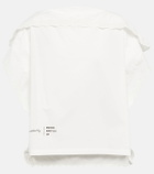 MM6 Maison Margiela Ruffled cotton blouse
