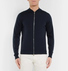 John Smedley - Maclean Slim-Fit Wool Cardigan - Blue