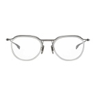 Dita Transparent and Silver Schema-Two Glasses