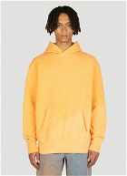 NOTSONORMAL - Splashed Hooded Sweatshirt in Orange