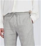 Frescobol Carioca Oscar linen-blend pants