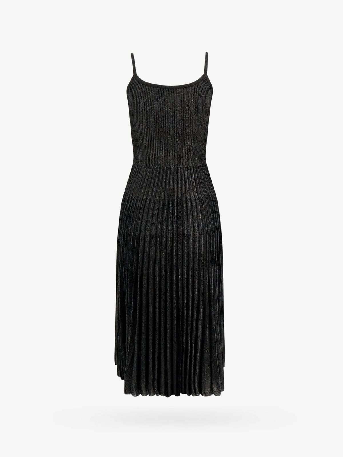 sachin and babi light blue dress MIU MIU Long jersey Dress BLACK