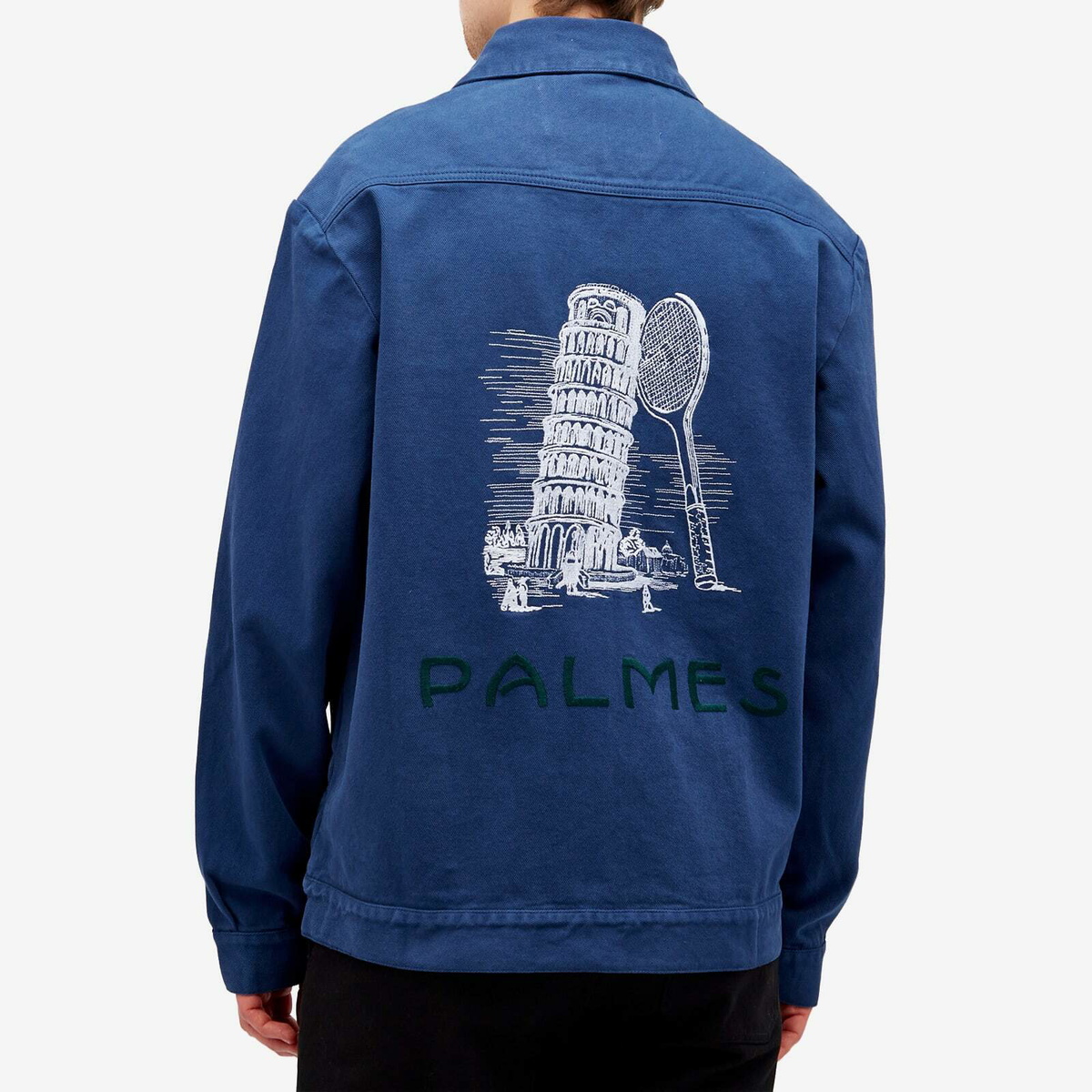 Palmes Men's Tower Zip Jacket in Blue