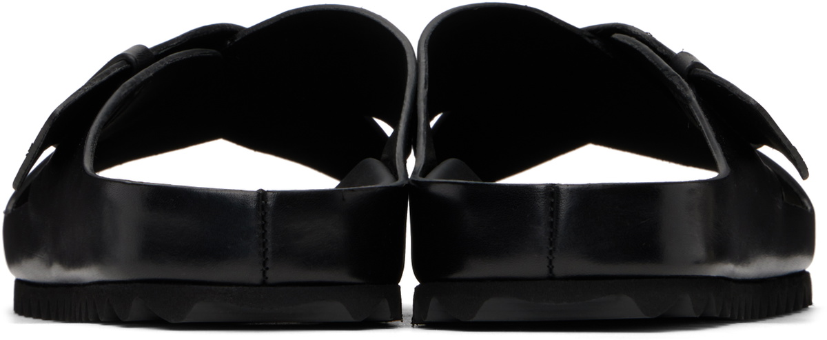 Officine Creative Black Agorà 011 Sandals