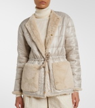 Moncler Tipule quilted reversible down jacket