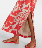 Faithfull Tortugas floral linen maxi dress
