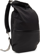 Côte&Ciel Black Nile S Smooth Colour Accent Backpack