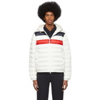 Moncler White Down Kourou Jacket