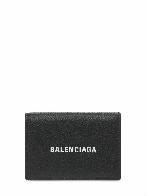 Photo: BALENCIAGA - Logo Leather Wallet