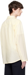 DOCUMENT Off-White Italian Cotton French Shirt