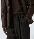 Giorgio Armani Virgin wool straight pants