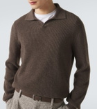 Agnona Cashmere polo sweater