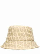 VALENTINO GARAVANI Toile Iconographe Bucket Hat