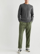 Officine Générale - Merino Wool and Cashmere-Blend Sweater - Gray