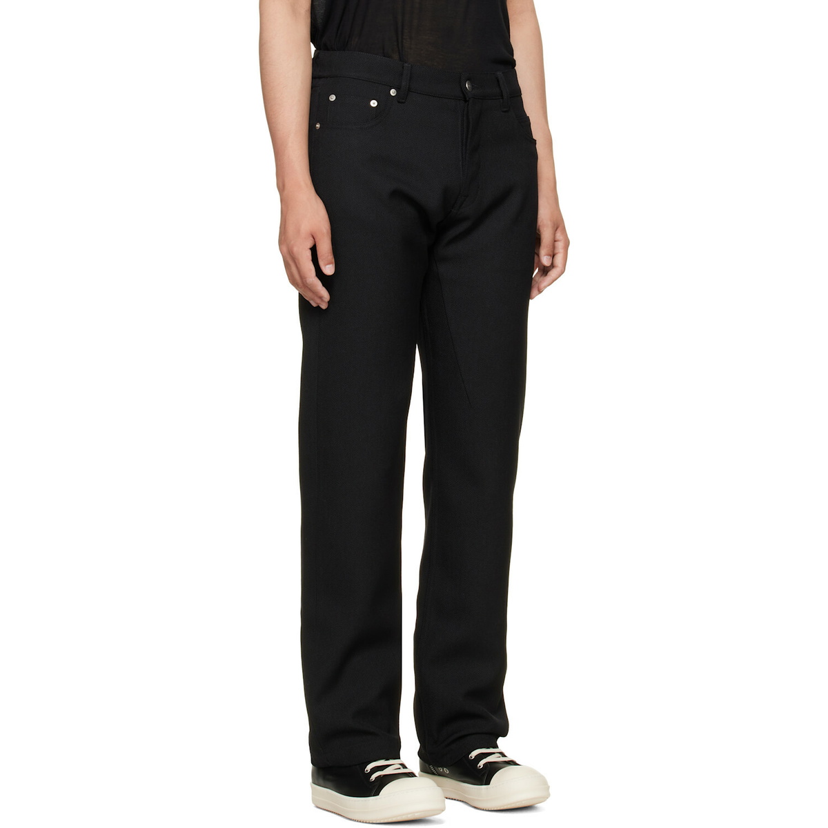 Rick Owens Black Tower Kurdt Trousers