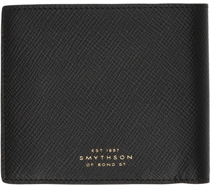 Photo: Smythson Black Panama Coin Pouch Wallet