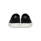 Amiri Black Skeleton Toe Slip-On Sneakers