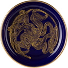 L'OBJET Navy & Gold Ruan Hoffmann Edition Medium Bowl