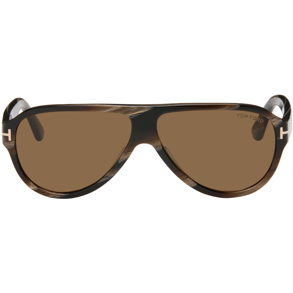 TOM FORD Brown Samuele Sunglasse