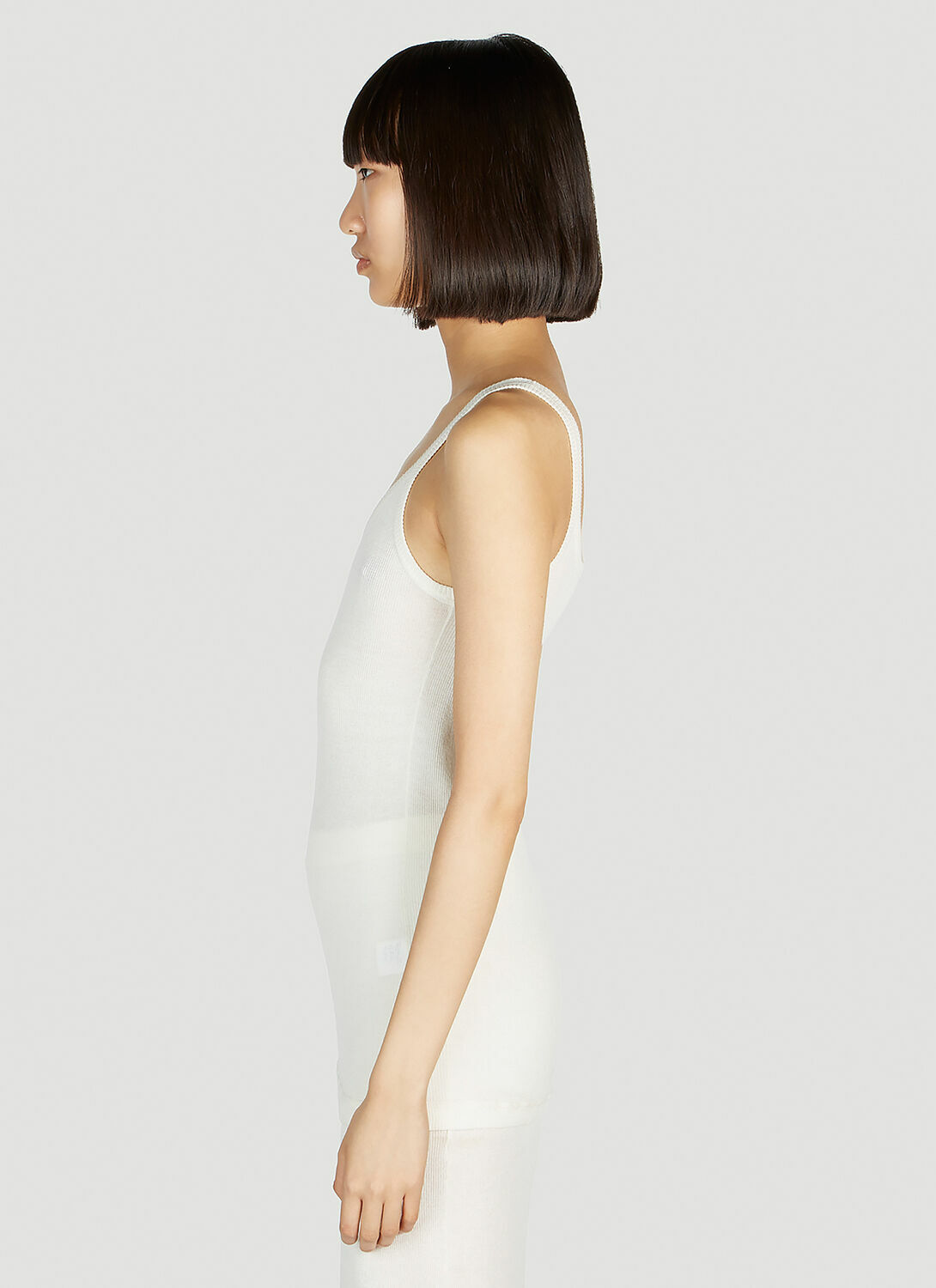 Bottega Veneta Ribbed Tank Top