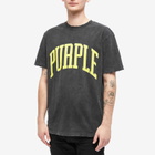 Purple Brand Men's Heavy Jersey T-Shirt in Black