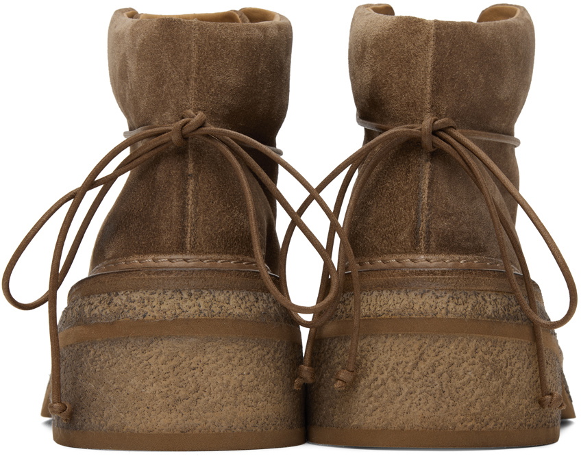 【関税込み】Marsell タン Parata Anfibio アンクルブーツ Tan Parata Anfibio Ankle Boots by Marsèll on Sale