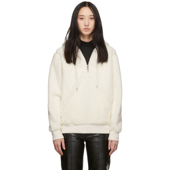 Photo: rag and bone Off-White Teddy Hoodie