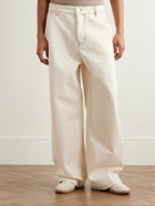 AMI PARIS - Wide-Leg Jeans - Neutrals