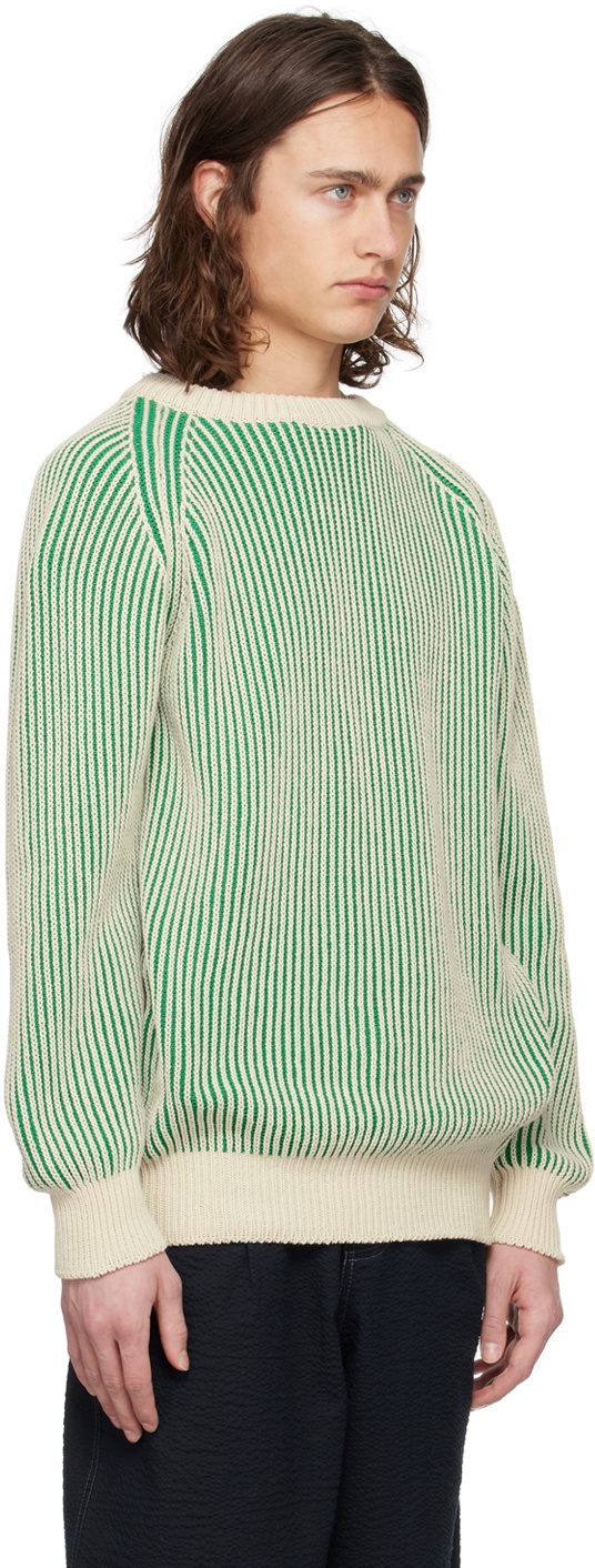 Howlin' Green & Off-White Jazzways Sweater