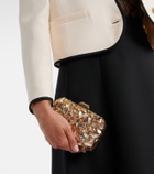 Jimmy Choo Cloud embellished clutch