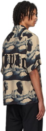 WACKO MARIA Beige 'Tupac' Shirt