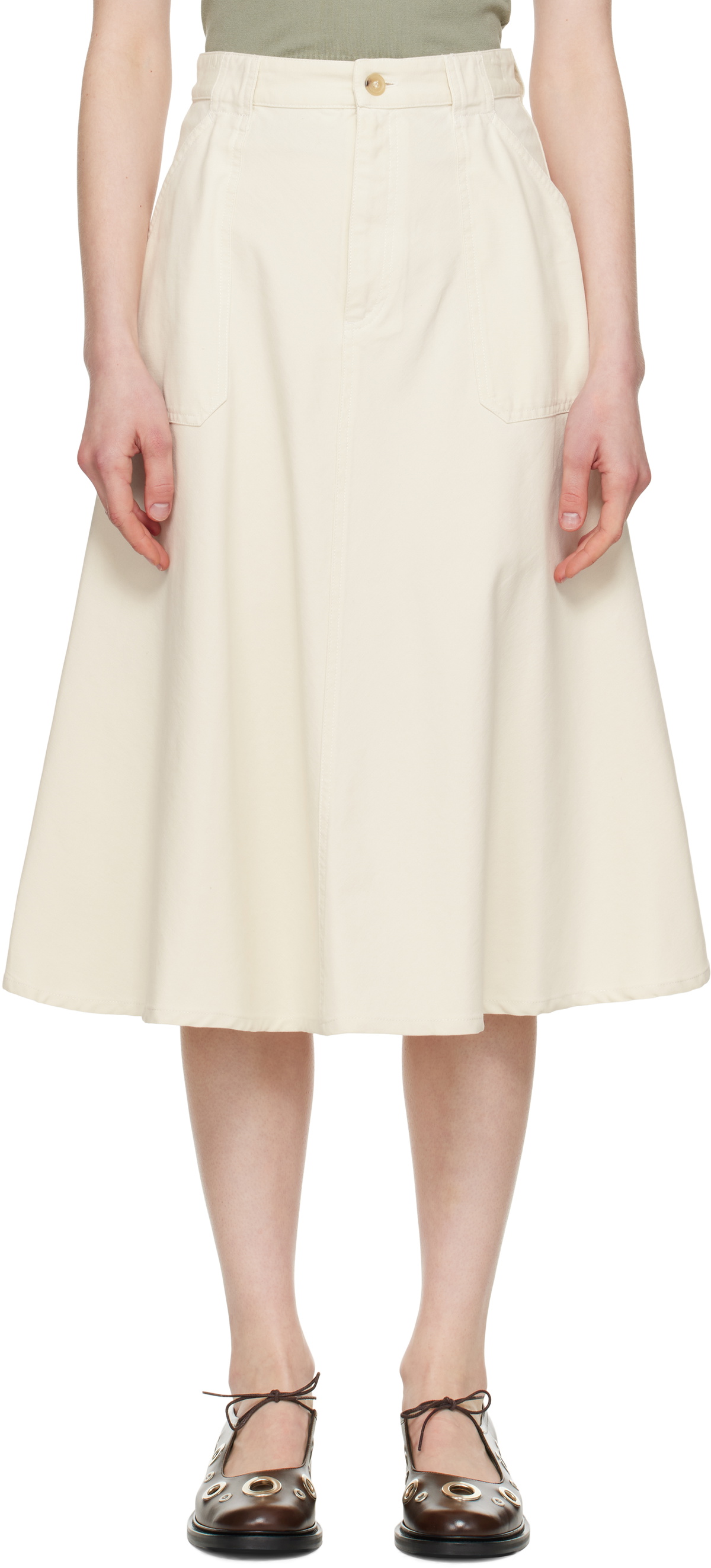 スカート A.P.C. 'Laurie' skirt Laurie skirt | Canvas | A.P.C. Ready-to-Wear