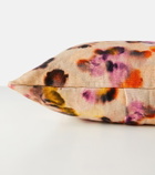 The House of Lyria Amyris printed linen cushion
