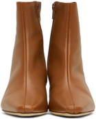 Staud Tan Wally Ankle Boots